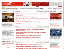 Tablet Screenshot of newsfox.com